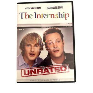 The Internship 2013 DVD Unrated Edition Comedy Vince Vaughn Owen Wilson Pre-Owne